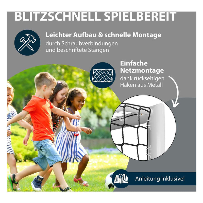 Afbeelding laden in galerijviewer, Hudora voetbaldoel advanced 120
