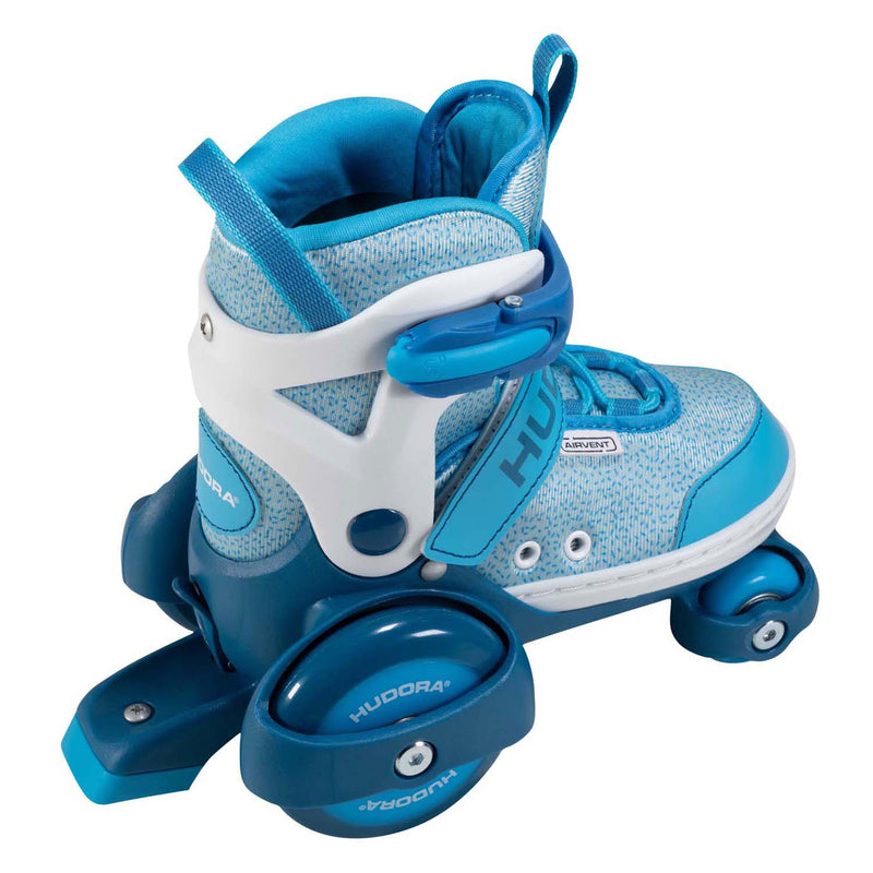 Afbeelding laden in galerijviewer, Hudora rolschaatsen my first quad blauw, maat 30-33
