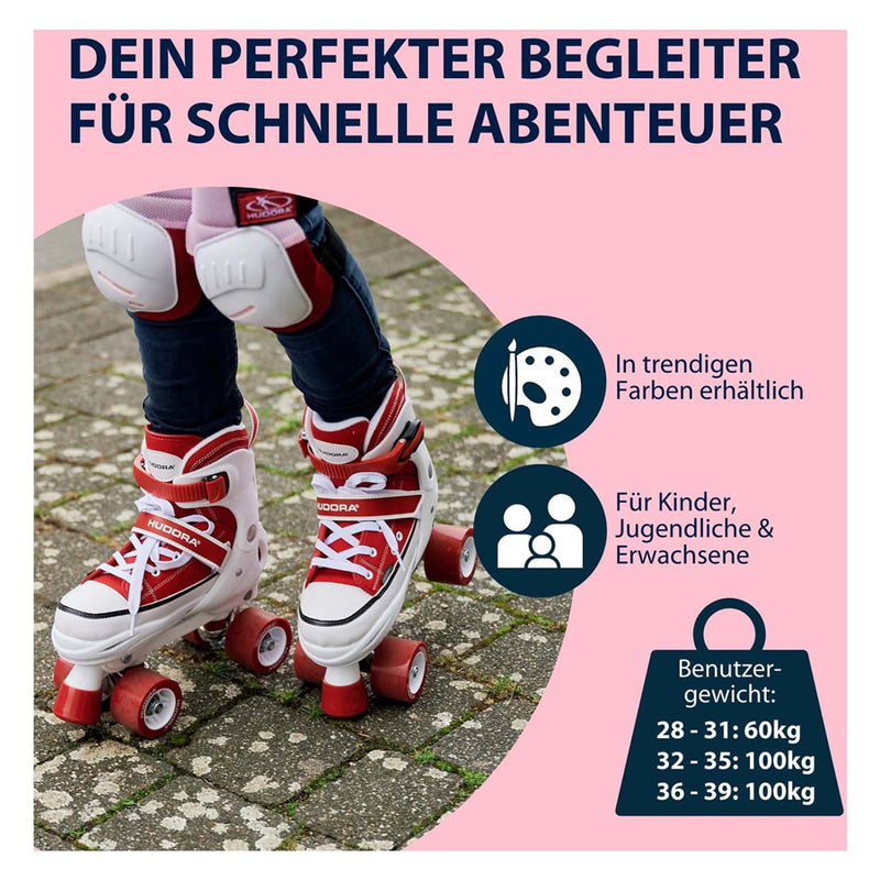 Afbeelding laden in galerijviewer, Hudora rolschaatsen sneaker amber, maat 36-39
