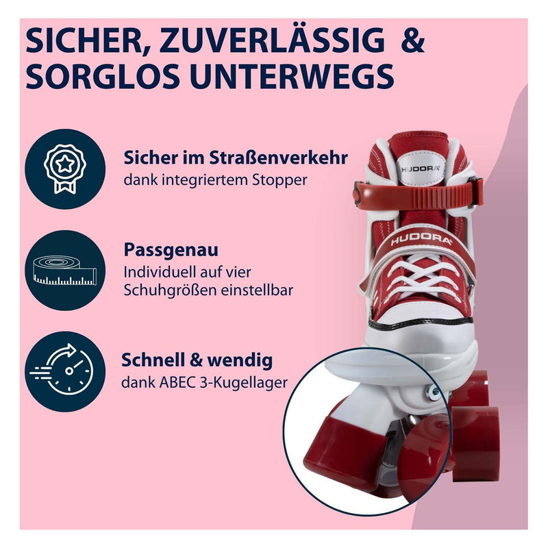 Afbeelding laden in galerijviewer, Hudora rolschaatsen sneaker amber, maat 36-39
