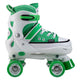 Hudora rolschaatsen sneaker groen, maat 28-31