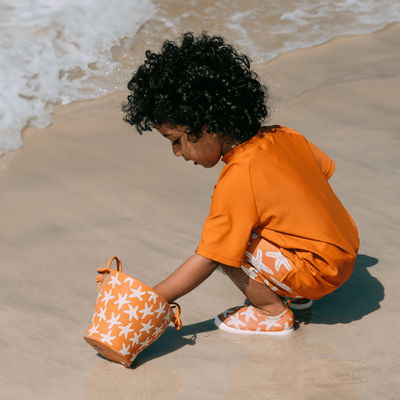 Afbeelding laden in galerijviewer, Seastar | oranje strandspeelset
