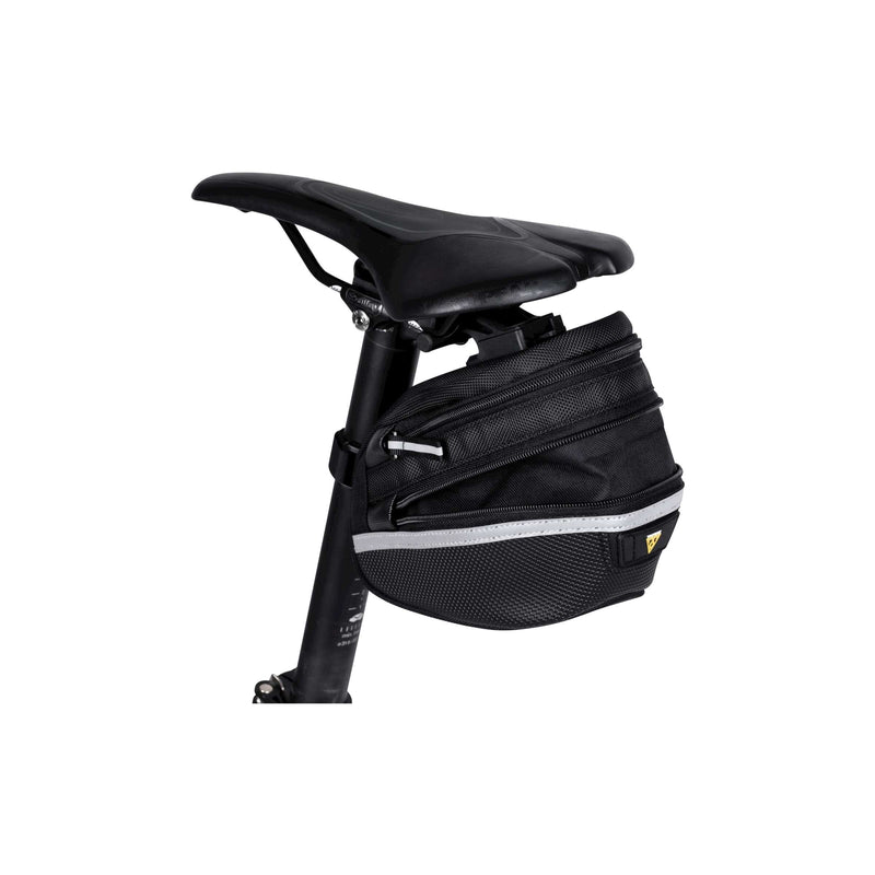 Afbeelding laden in galerijviewer, Topeak zadeltas Wedge Pack II Large Zwart - 1,65L
