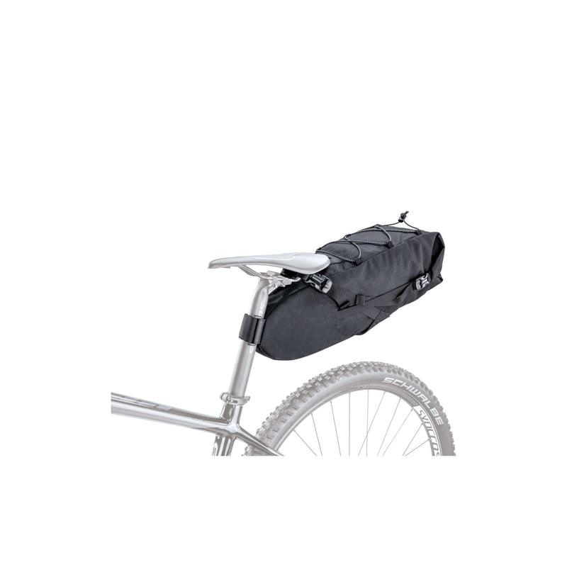 Afbeelding laden in galerijviewer, Topeak zadeltas BackLoader 6L - Zwart - Waterdicht - Fietsaccessoire
