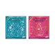 Grafix folie kleurboek 24x22cm, 20 vel