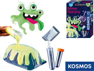 Kosmos experimenteer met buitenaards slijm
