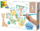Ses creative sophie la girafe kleuren met water - 4 kaarten - vanaf 1 jaar - baby speelgoed - knoeivrij - schoencadeautjes sinterklaas