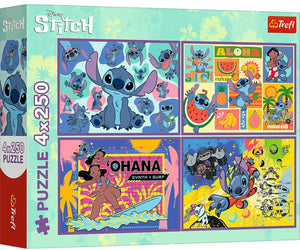 Trefl disney lilo stitch legpuzzel - 1000 stukjes - vanaf 3 jaar