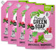 Marcel's green soap universeel wasmiddel navulling - patchouli cranberry - 4 x 1l - 92 wasbeurten