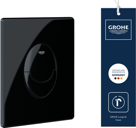 Grohe start bedieningsplaat - glossy black