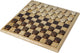 Engelhart damset compleet – damstenen van berkenhout ø 30 mm – bord 29 x 29 cm – luxe dambord voor beginners gevorderden –