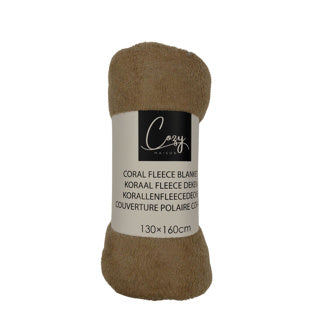 Afbeelding laden in galerijviewer, Fleecedeken coral fleece 130x160 cm | 6 stuks
