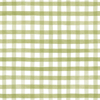 Afbeelding laden in galerijviewer, Via chasse tafelzeil pvc 140 cm gingham olive
