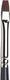 Winsor newton galeria - acrylverf penseel - korte platte vorm - lange steel - no. 2 kwast - 5,5mm