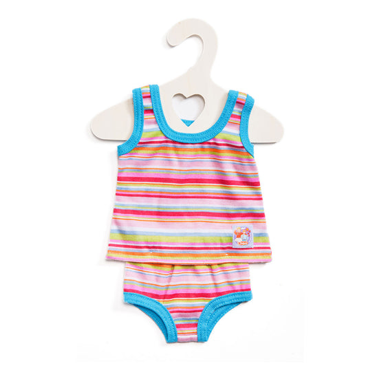 Heless poppenondergoed - blauw, 28-35 cm