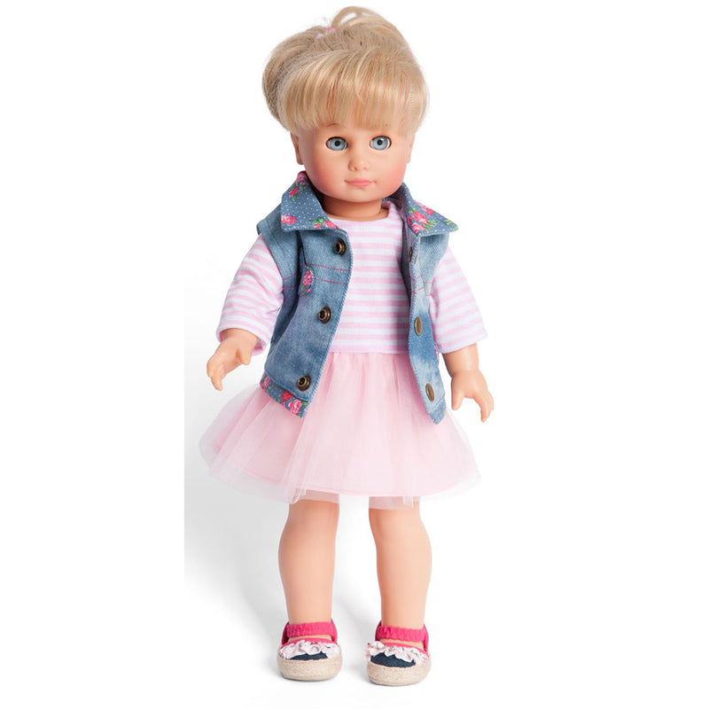 Afbeelding laden in galerijviewer, Heless poppenjurk met giletje, 28-35 cm
