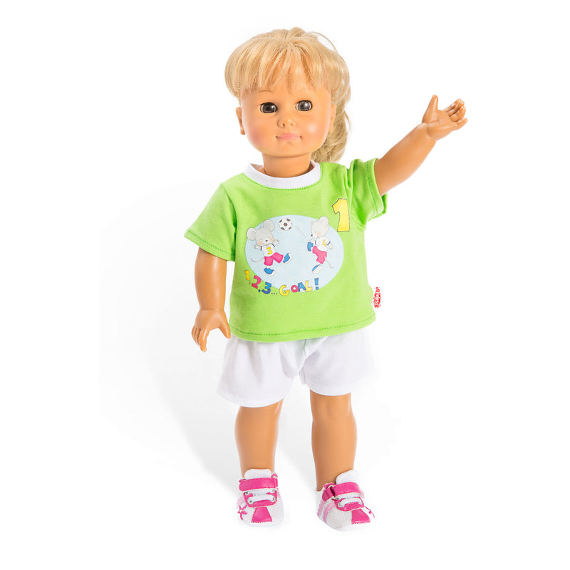 Afbeelding laden in galerijviewer, Heless poppen voetbalset, 28-35 cm
