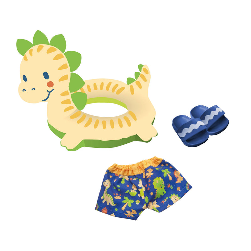 Afbeelding laden in galerijviewer, Heless poppen zwemset dino, 35-45 cm
