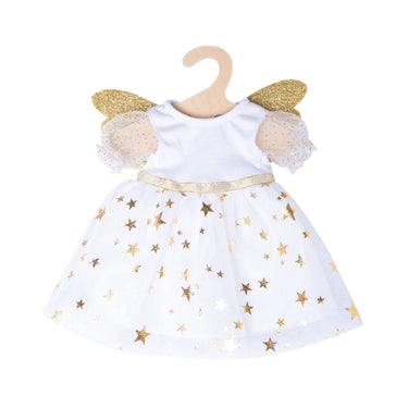 Heless poppenjurk engel met sterren, 28-35 cm