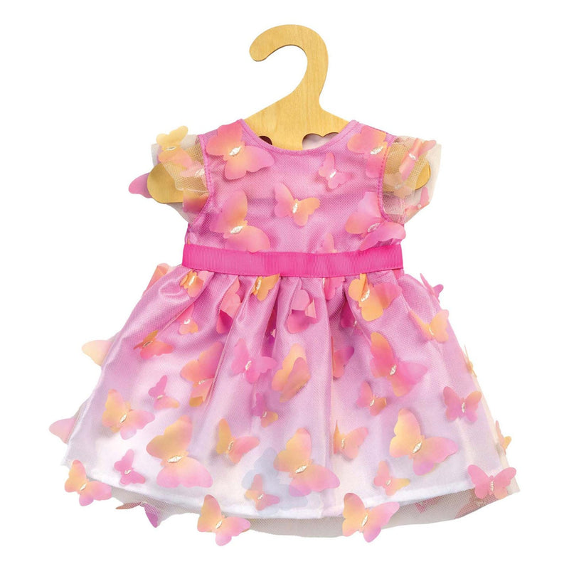 Afbeelding laden in galerijviewer, Heless poppenjurk miss butterfly, 35-45 cm
