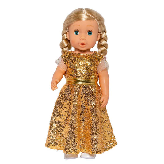 Heless poppenjurk golden star, 28-35 cm