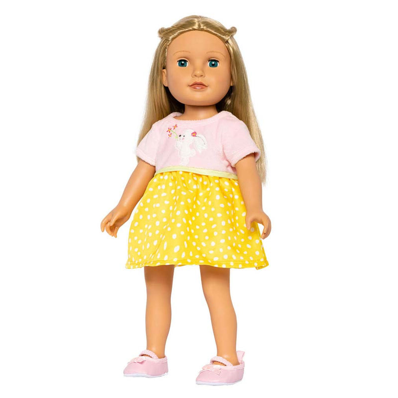 Afbeelding laden in galerijviewer, Heless poppenjurk bunny lou, 35-45 cm
