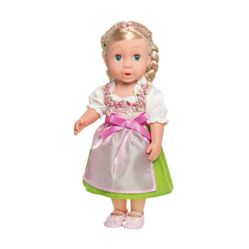 Afbeelding laden in galerijviewer, Heless poppenjurk heidi, 28-35 cm

