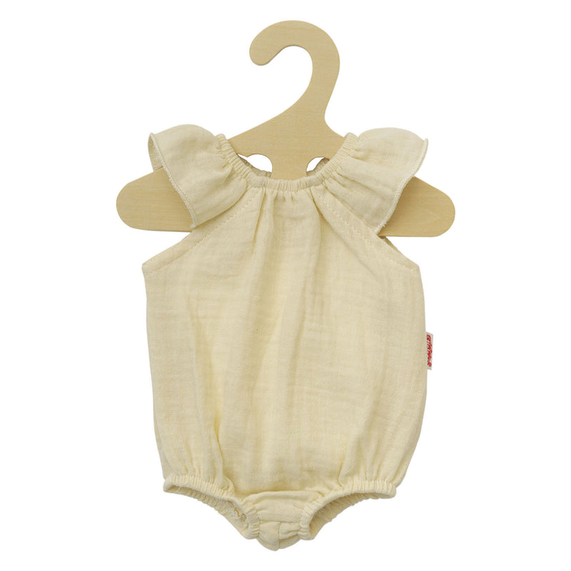 Afbeelding laden in galerijviewer, Heless poppenbody geel met ruches, 35-45 cm
