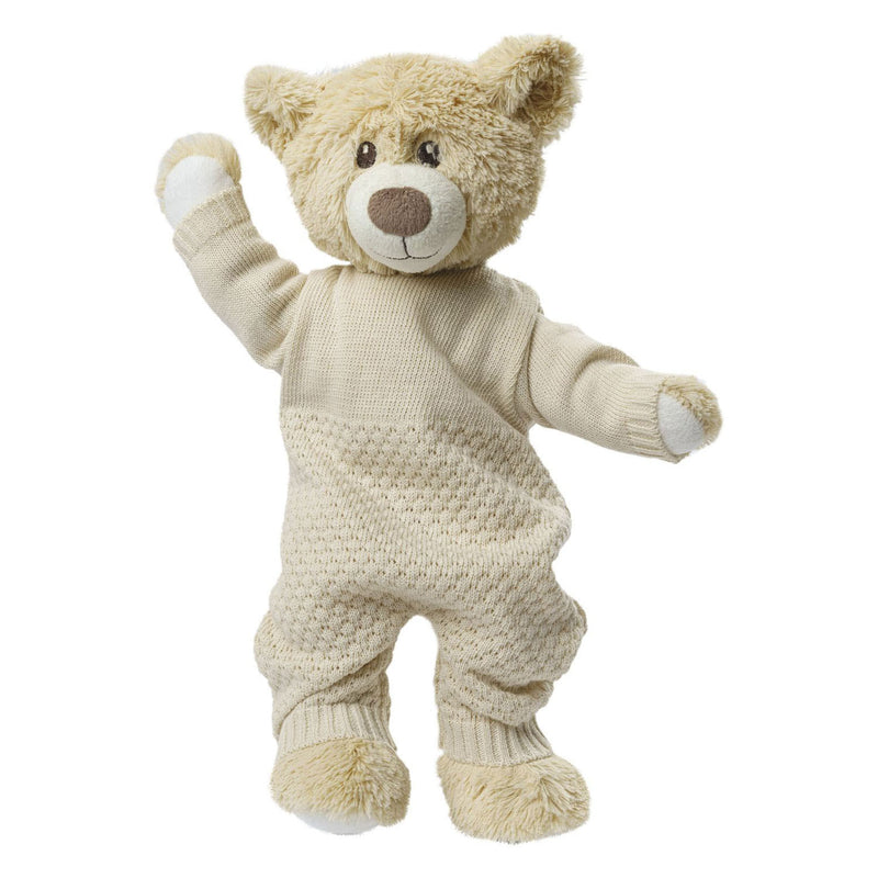 Afbeelding laden in galerijviewer, Heless poppen brei overall ecru, 35-45 cm
