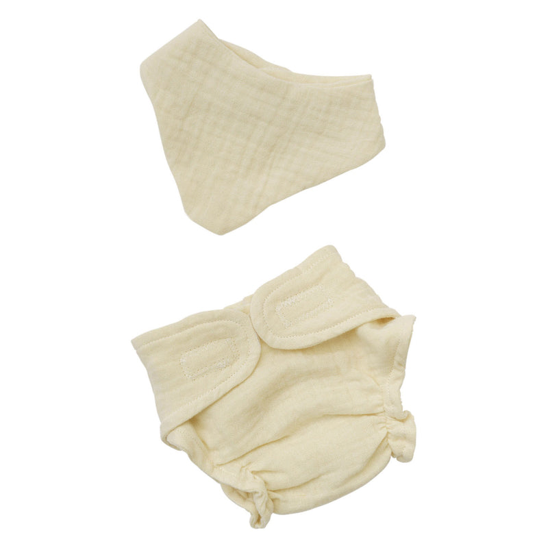 Afbeelding laden in galerijviewer, Heless poppen babyset ecru, 28-35 cm
