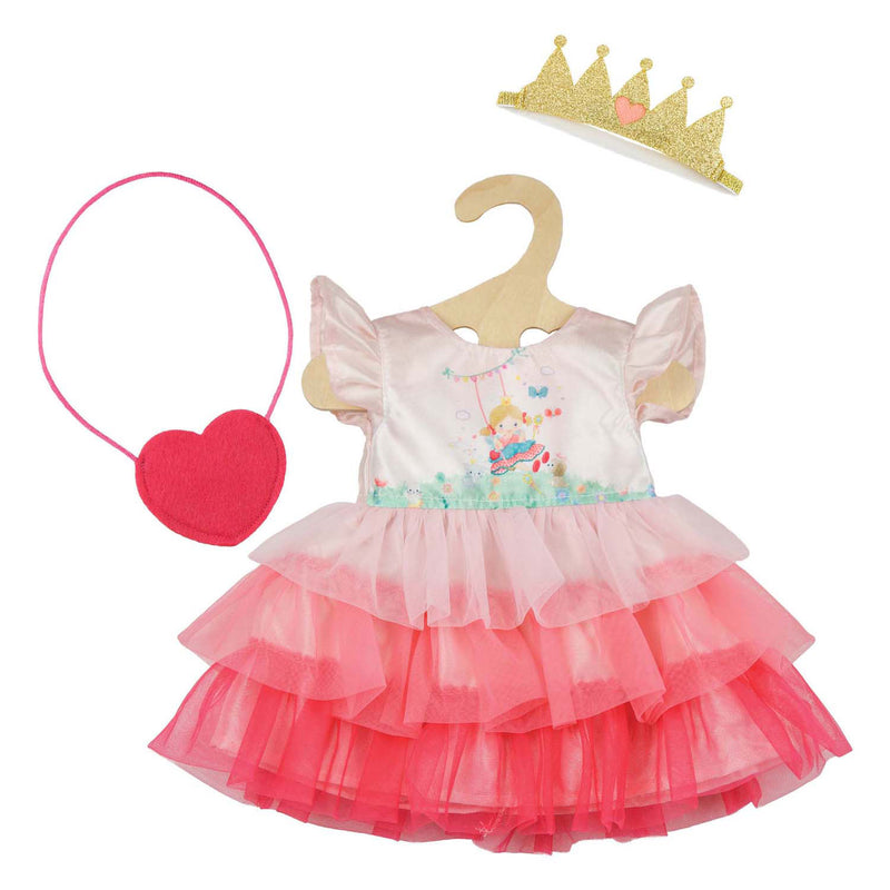 Afbeelding laden in galerijviewer, Heless poppenjurk prinses emily, 28-35 cm

