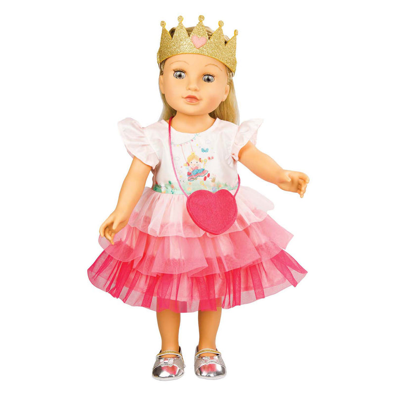 Afbeelding laden in galerijviewer, Heless poppenjurk prinses emily, 35-45 cm
