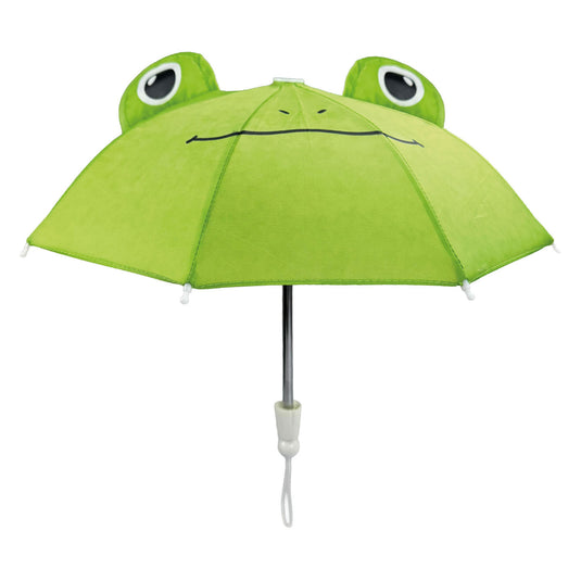 Heless poppenparaplu kikker carlo - 32x16cm