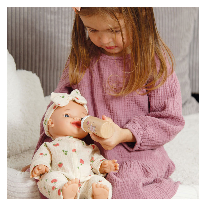 Afbeelding laden in galerijviewer, Heless houten poppenbabyset schaapje - 3dlg.
