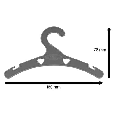Heless poppenhangers pastelkleuren - 6st.