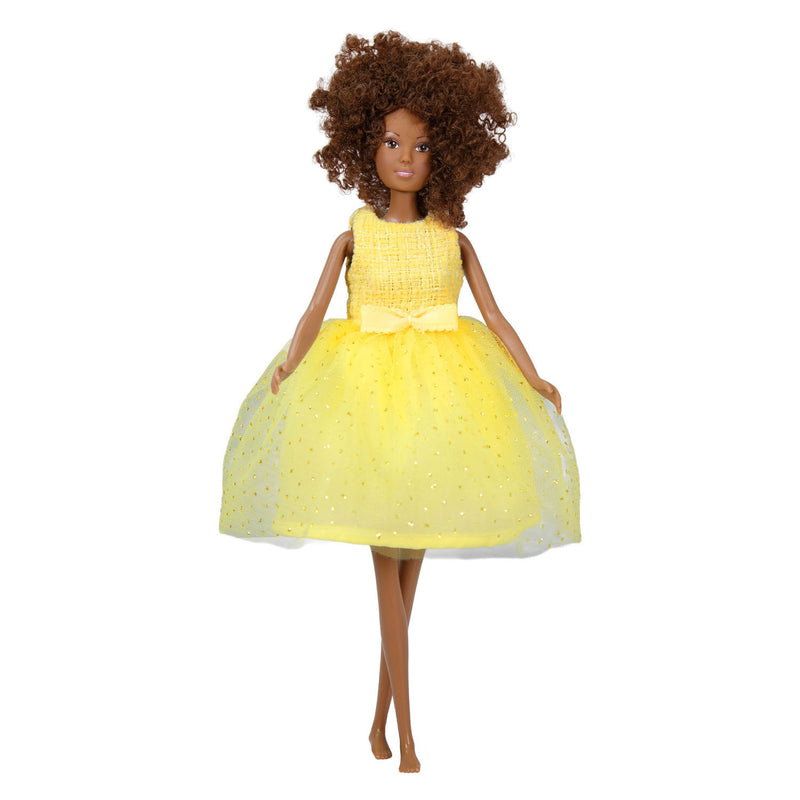Afbeelding laden in galerijviewer, Heless jurk met tule rok voor modepoppen - 29cm
