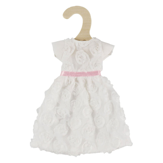Heless witte jurk voor modepoppen - 29cm