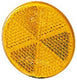 Hella reflector backlight 60mm d yellow self adhesive