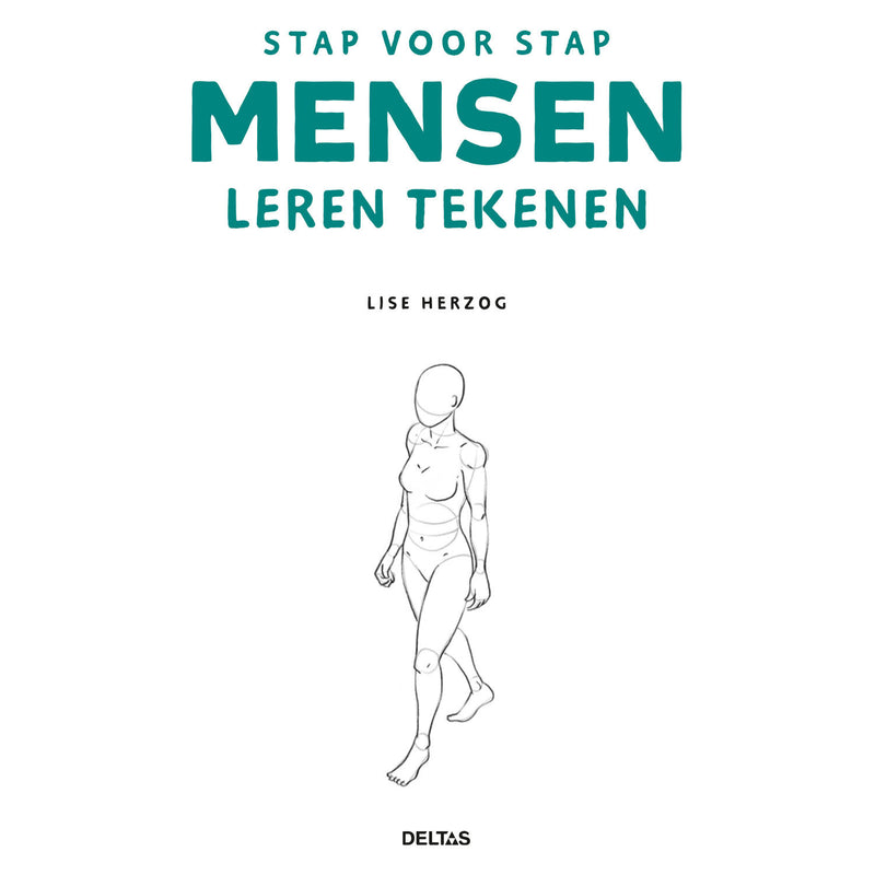 Afbeelding laden in galerijviewer, Deltas stap voor stap mensen leren tekenen hobbyboek
