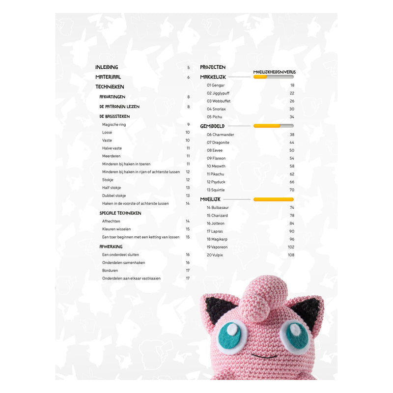 Afbeelding laden in galerijviewer, Deltas pokémon - haken hobbyboek
