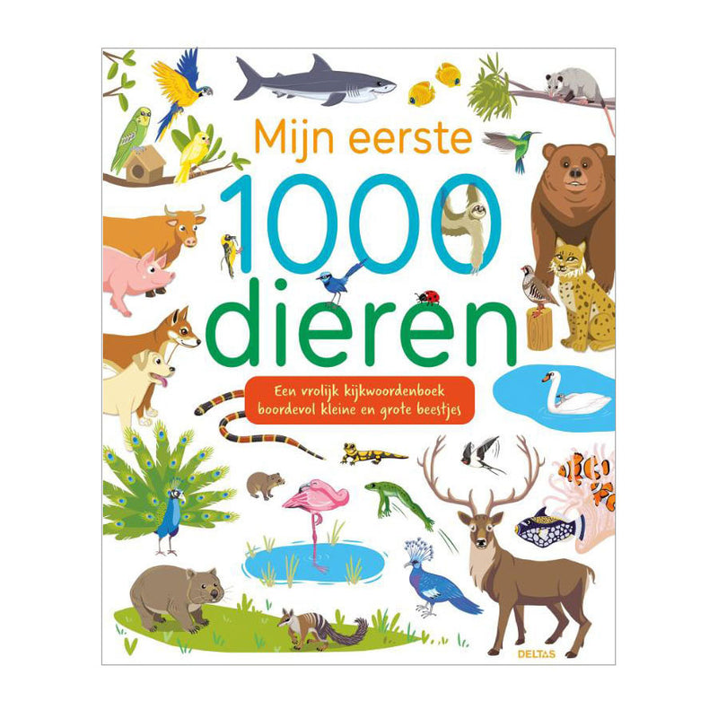 Afbeelding laden in galerijviewer, Deltas mijn eerste 1000 dieren kijkboek
