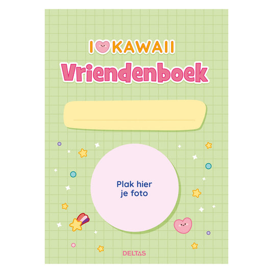 Deltas ik hou van kawaii vriendenboek