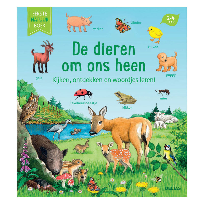Afbeelding laden in galerijviewer, Deltas de dieren om ons heen kartonboek (2-4 j.)
