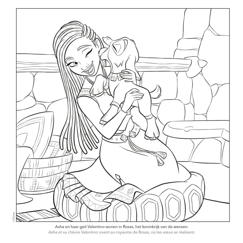 Afbeelding laden in galerijviewer, Deltas disney color fun wish kleurboek
