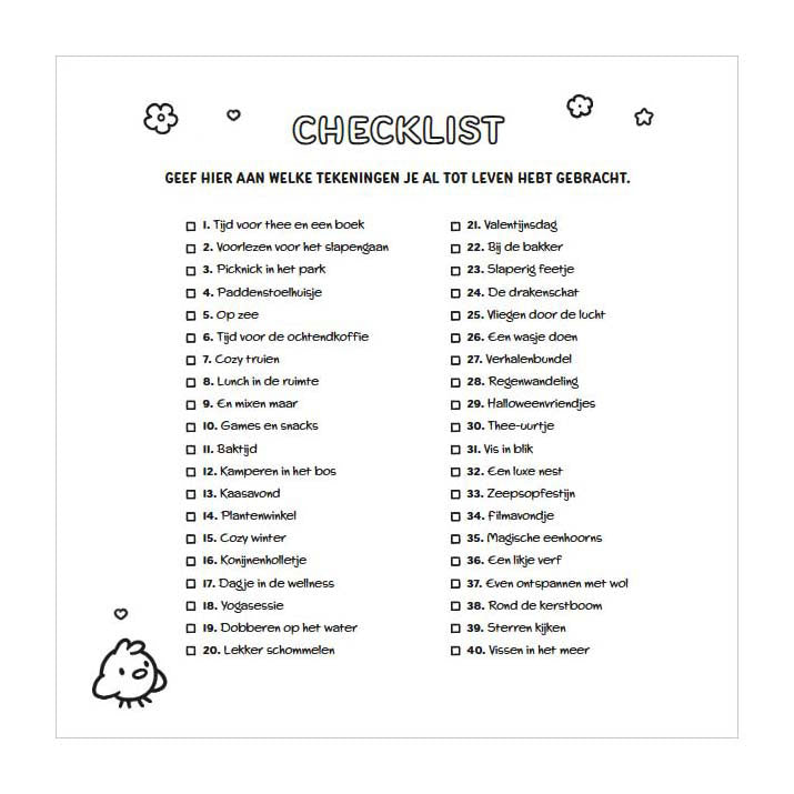 Afbeelding laden in galerijviewer, Deltas comfy cute - cozy kleurboek
