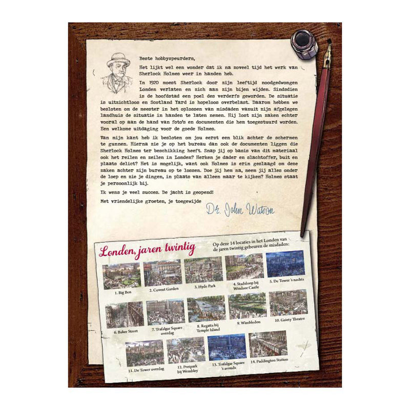 Afbeelding laden in galerijviewer, Deltas sherlock holmes zoek- en puzzelboek

