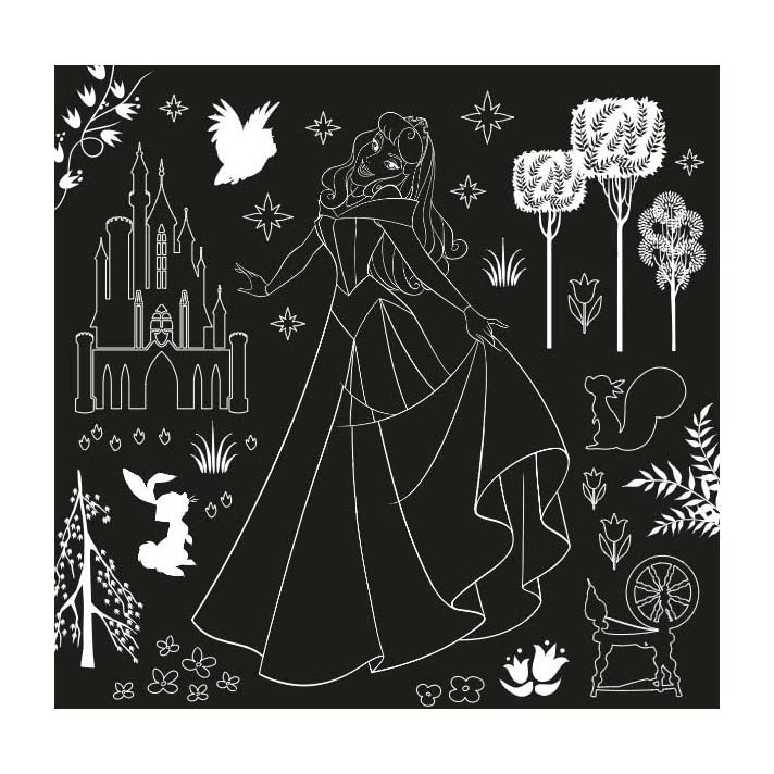Afbeelding laden in galerijviewer, Deltas disney kraskaarten prinses
