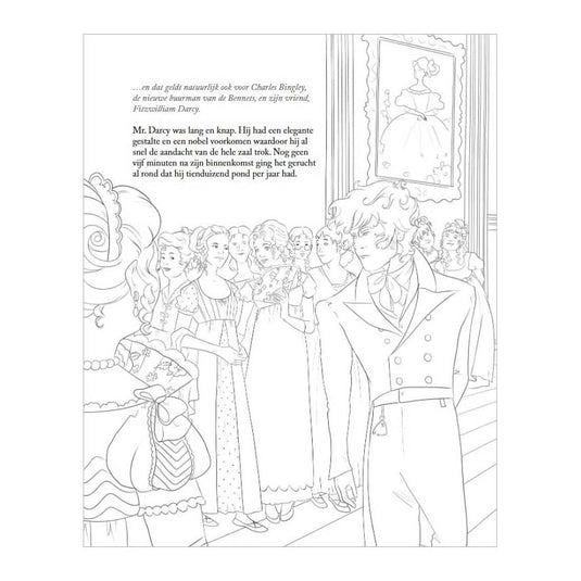 Deltas pride prejudice kleurboek voor volwassenen