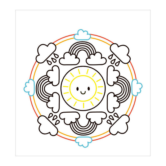 Deltas happy mandala color kleurboek