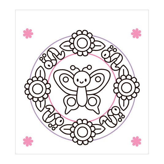 Deltas happy mandala color kleurboek